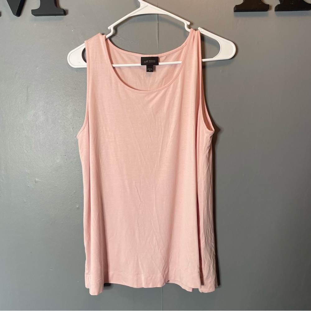 J.Jill Light Pink Sleeveless Tank Top size medium